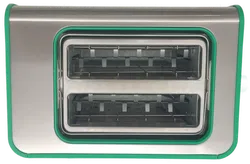 Simpex Colors Design-Toaster (2-Scheiben, grün/silber) - Bild 5