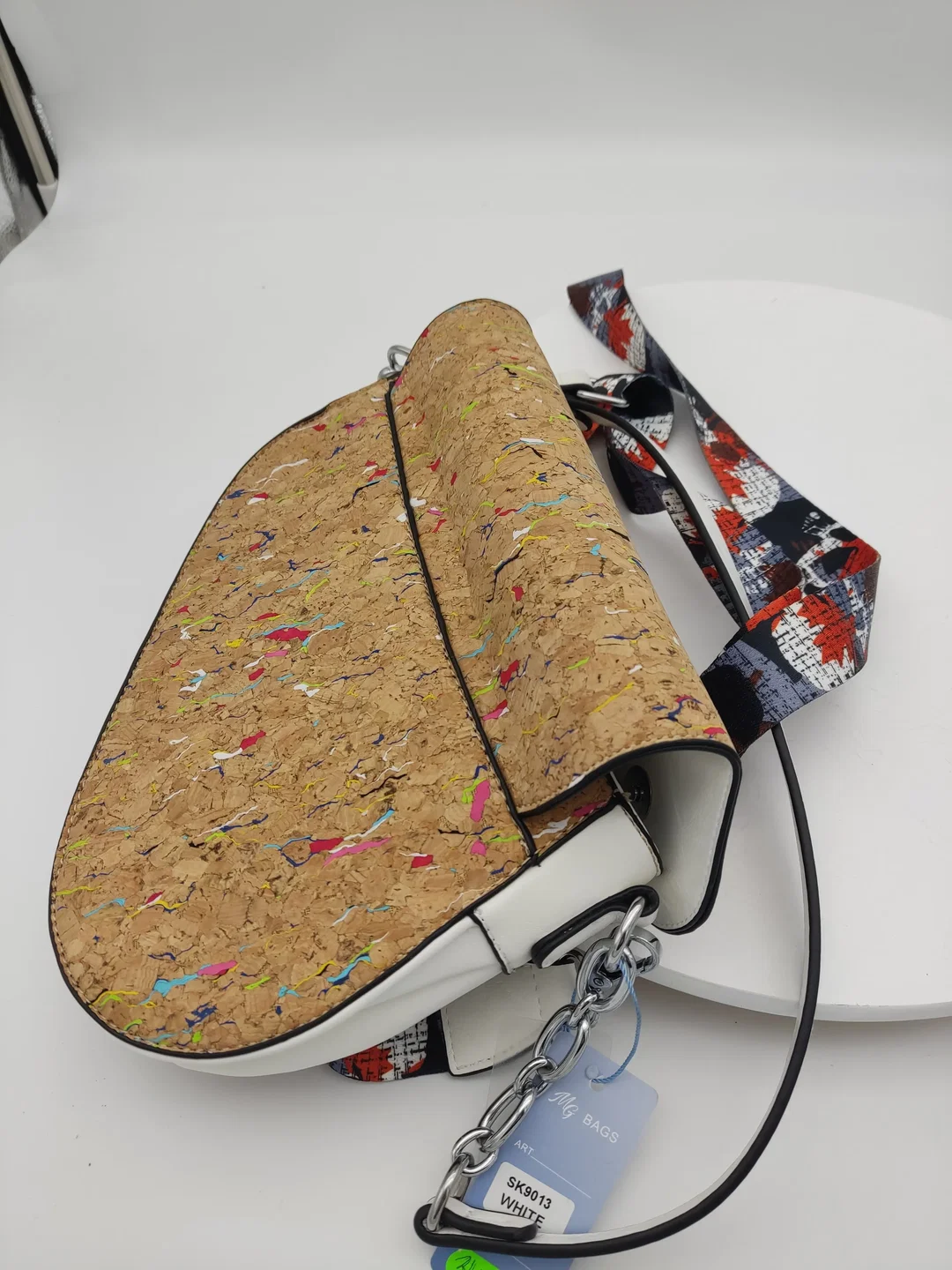 Michael Giss Trendige Bunte Damen Handtasche - NEU mit Etikett – Bild 6