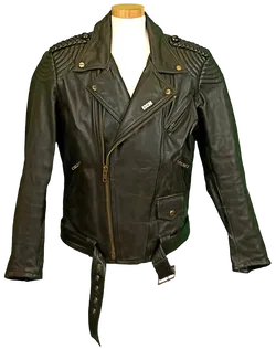 IXS Herren Leder Motorradjacke Biker Basics schwarz Gr. L - Bild 1