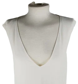 Weißes Love Moschino Maxikleid - Gr. 38 / Mischfaser - Bild 2