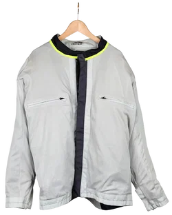 FASTWAY Herren Motorrad Jacke & Hose, schwarz/grau- Gr. 5XL - Bild 4