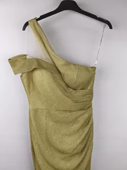 Ballkleid / Abenkleid, Eva & Lola, Gr. M, gold - Bild 2