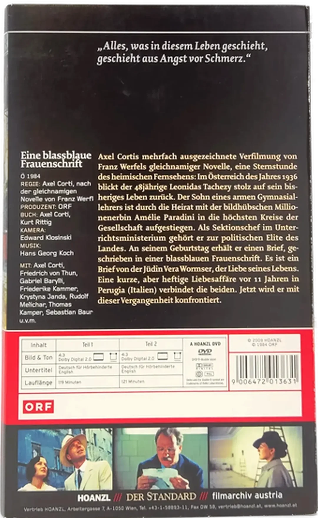 DVD "Eine blassblaue Frauenschrift" – Bild 2