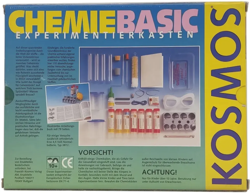 KOSMOS Chemie Basic Experimentierkasten mit 110 Experimenten – Bild 2