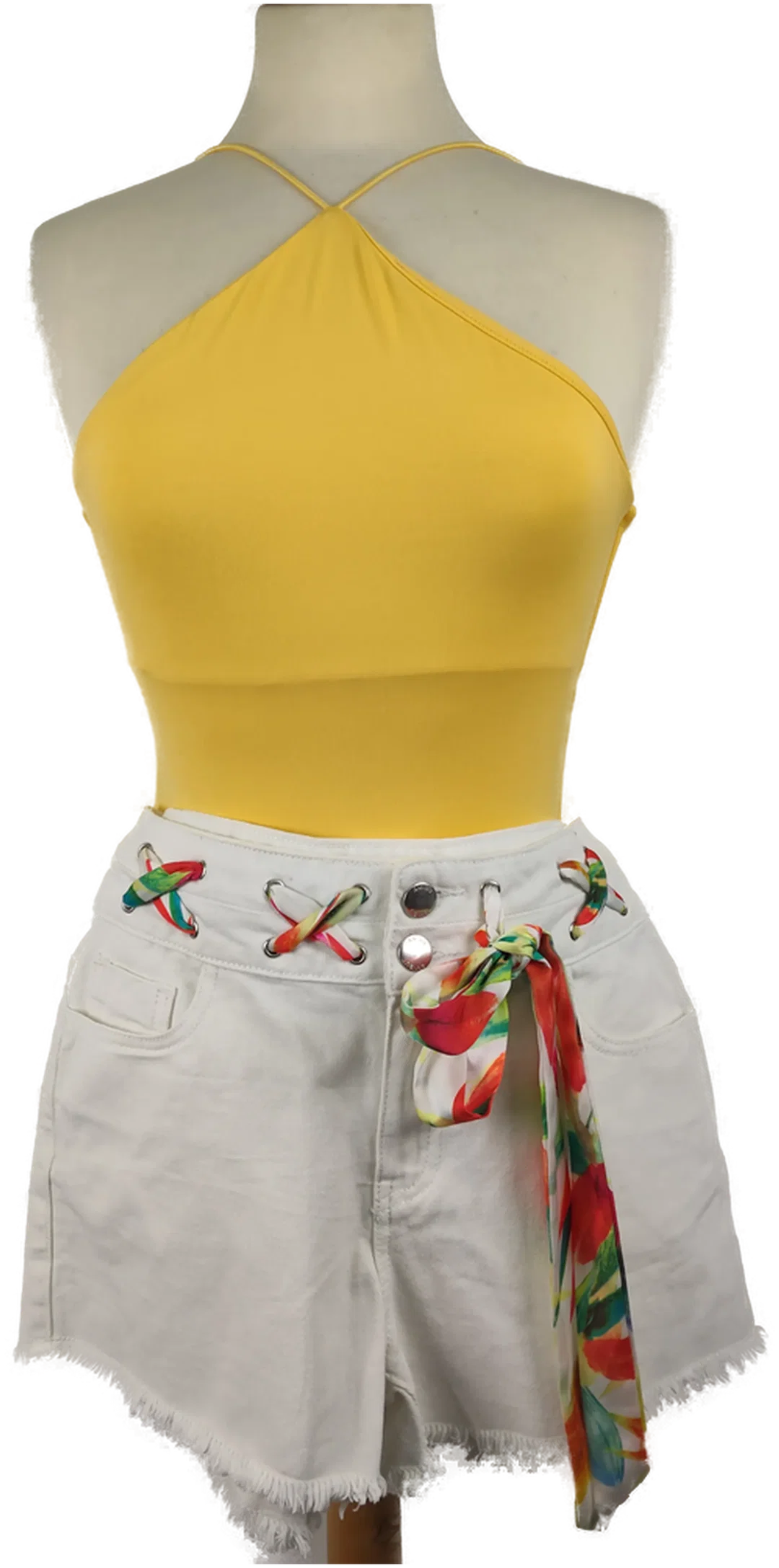H&M Damenbody Größe 36 | Sommer-Basic/onhe Kurtzhose - Bild 4
