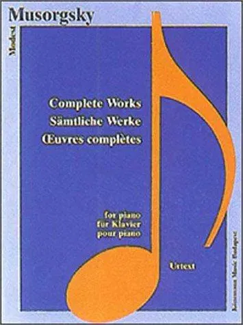 Complete works for piano - Modest Mussorgsky - Bild 2