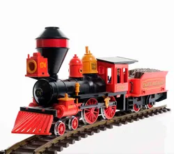  Orginal Playmobil Western-Eisenbahn Set 1989, komplett mit Schienen & Trafo - Bild 5