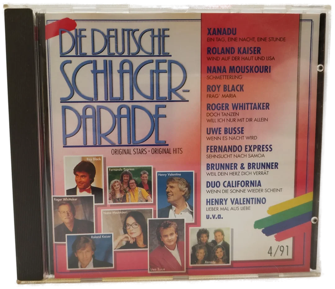 Die deutsch Schlager-Parade - Original Stars, Original Hits / CD - Bild 2