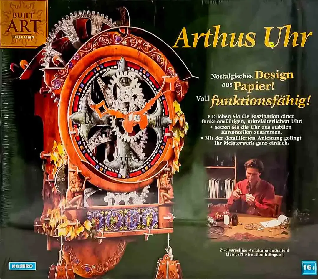 Hasbro Arthus Uhr – Voll funktionsfähiger Papier-Bausatz - Bild 4