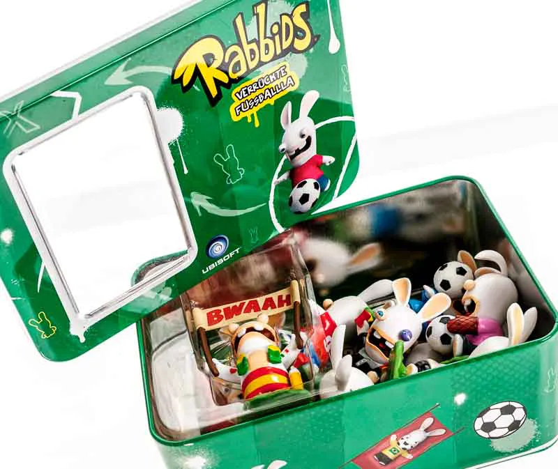 Rabbids verrückte Fussballla WM 2014 Metallbox – Bild 4