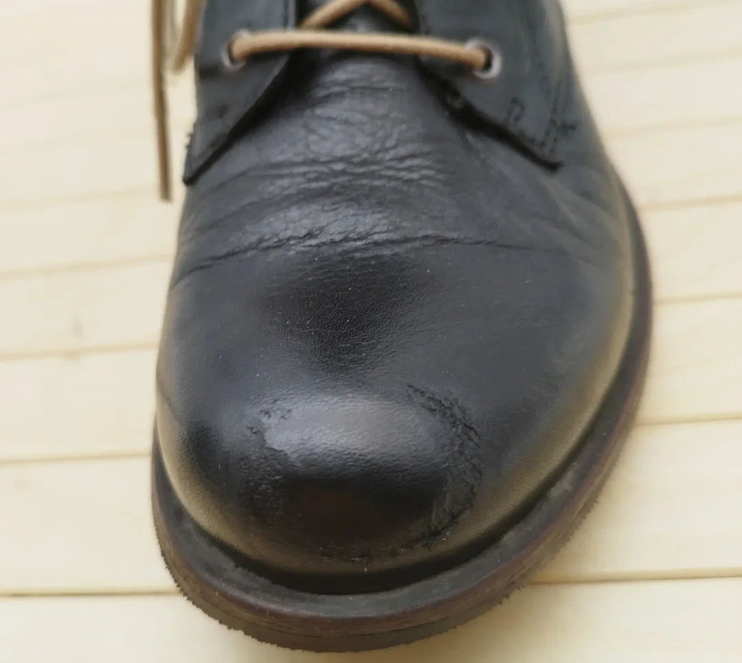 Post Xchange Leder-Stiefel Schwarz Gr.37 neu besohlt  – Bild 5