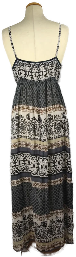 Maxikleid Damen, Sonstige, Polyester, Sommer (Gr. 46) | Sommerabend-Schatz - Bild 3
