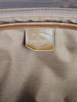 LONGCHAMP 1948 Vintage Leder Aktentasche, braun  - Bild 8