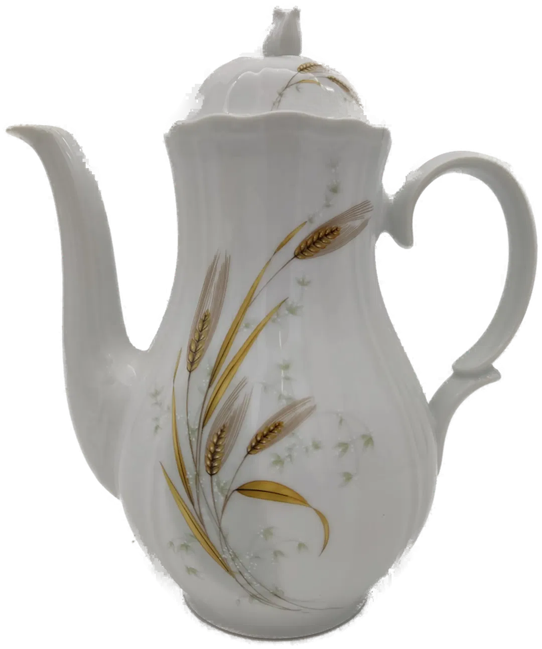 Wunsiedel Kaffeekanne Porzellan   mit Ährenmotiv Vintage - Bild 4