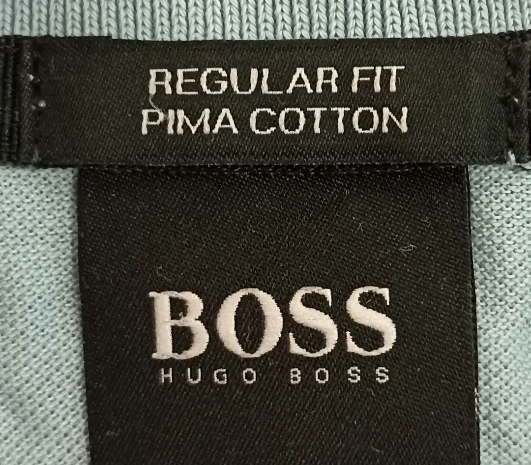Hugo Boss Herrenpolo hellblau Gr. M – Bild 3