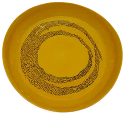 Serax Dessertteller Feast, dunkelgelb/´schwarz - Bild 1