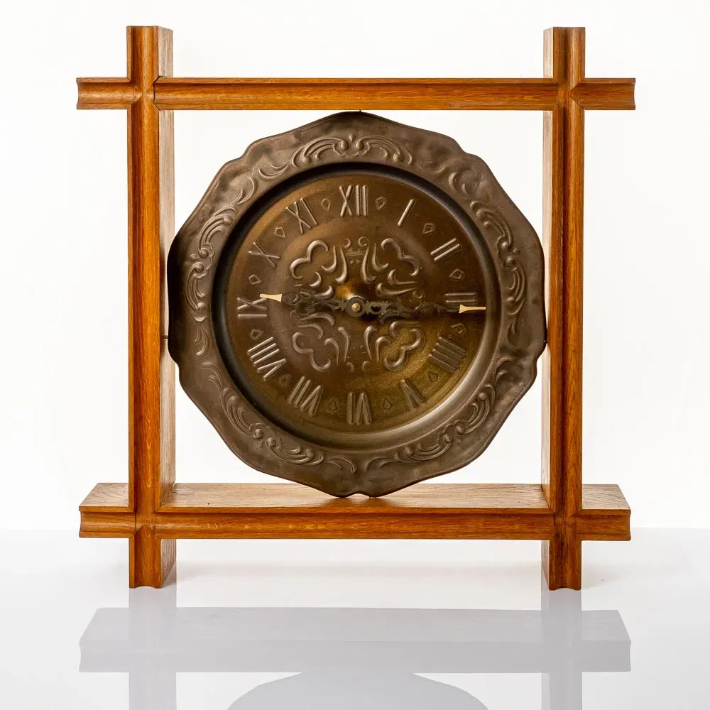 Stöcker Wanduhr im Holzrahmen - Bild 1