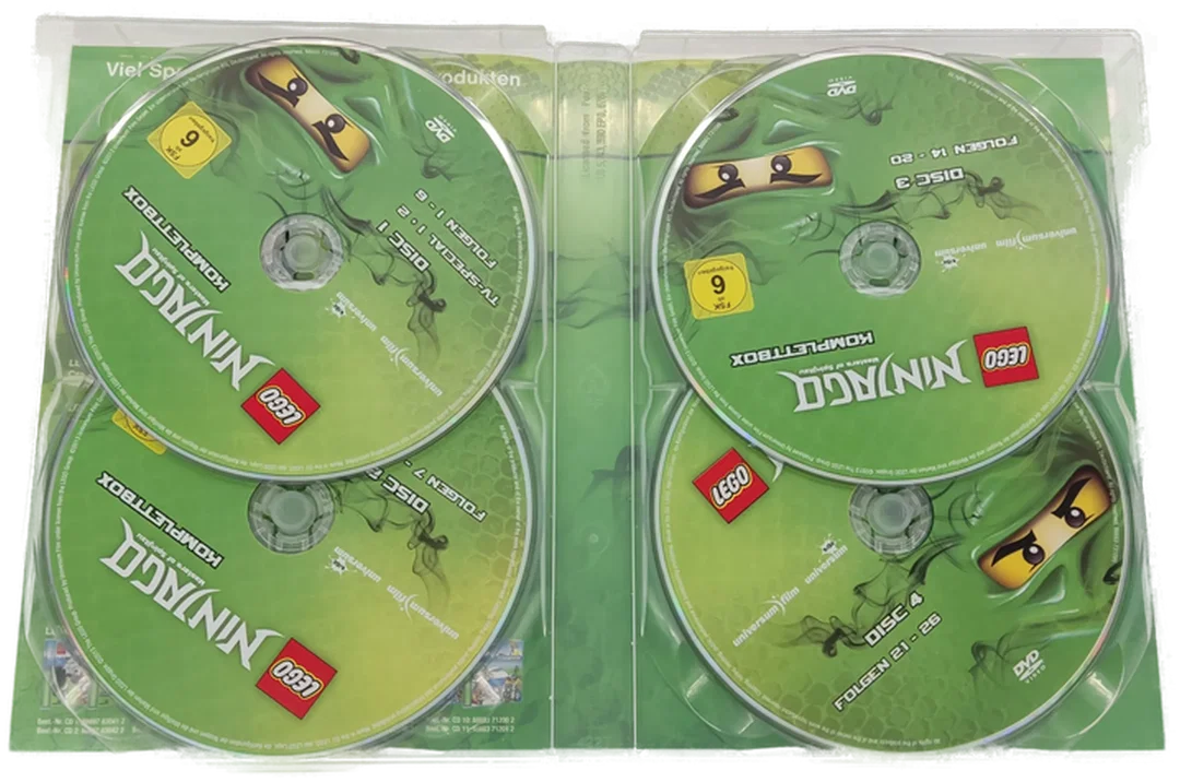 LEGO Ninjago Masters of Spinjitzu DVDs Staffel 1-8 – Bild 2