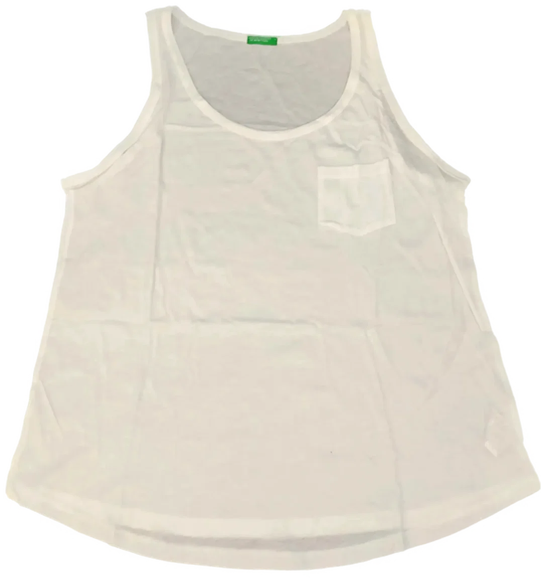 United Colors of Benetton Kindertop weiß Gr. XL/EG - Bild 1