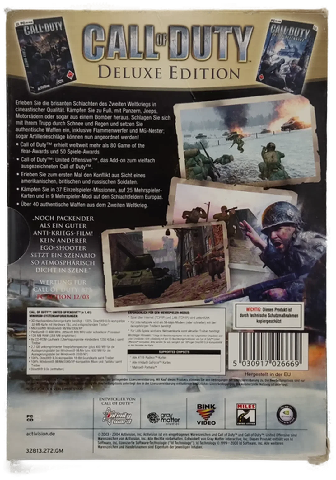 PC CD-ROM "Call of Duty Deluxe Edition" – Bild 2