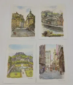 Zwölf Kunstblätter - Mozartstadt Salzburg - Bild 4