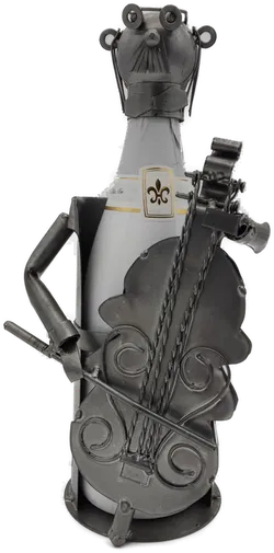 Flaschenhalter Metall | Industrieller Charme - Bild 1