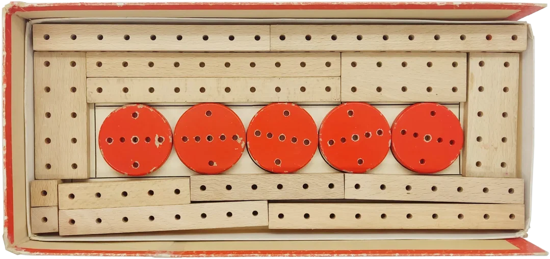 MATADOR Korbulys Vintage Baukasten aus Holz "Nr. 4" – Bild 5