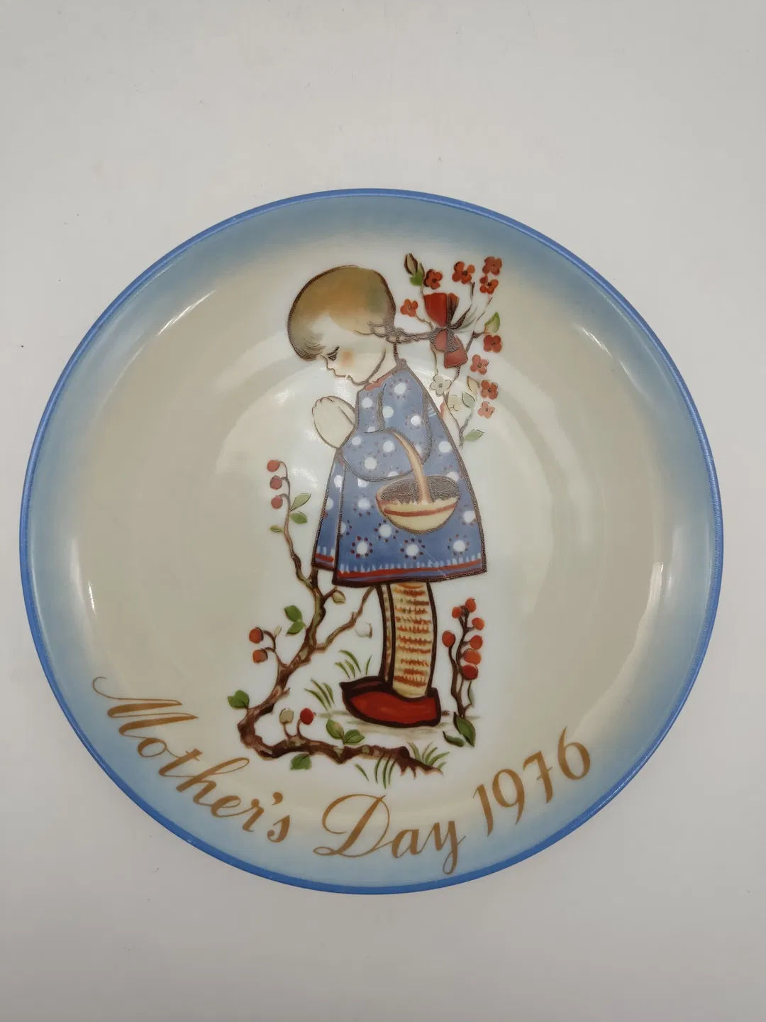 Vintage Berta Hummel Muttertags-Wandteller - Bild 1