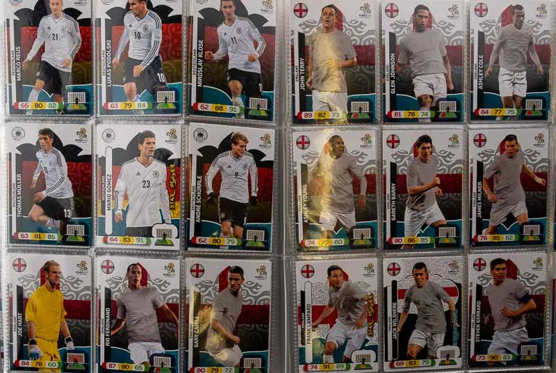 Fussball Panini Euro 2012 Sammelheft Trading Cards Fußball – Bild 3