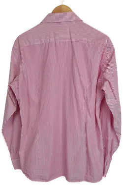 Jake´s Herren Hemd pink/weiß gestreift Gr. 43/44 - Bild 2