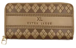 XL Extra Large Damen Brieftasche braun - Bild 1