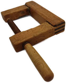 Alte Holzzwinge - Bild 2