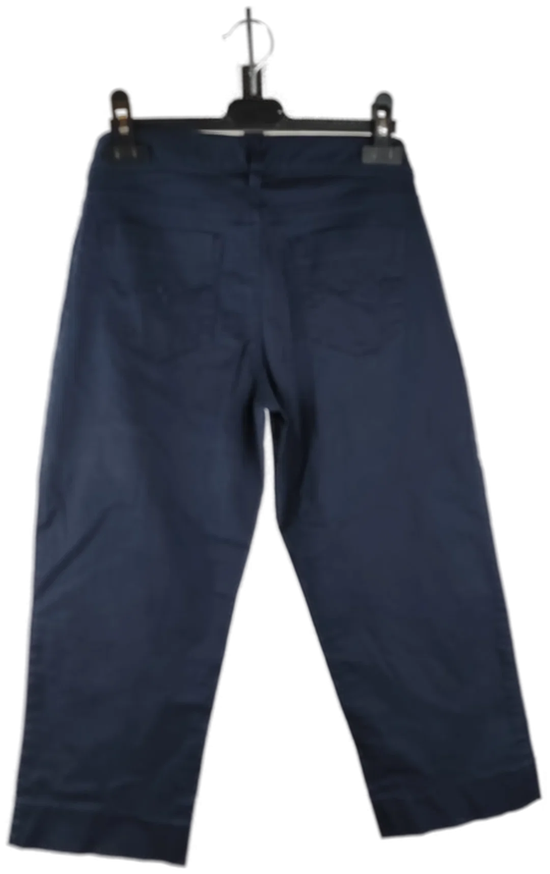 Tommy Hilfiger Damen-Jeans Gr. 32 L30 Unifarben | Dunkelblaue Caprihose – Bild 2