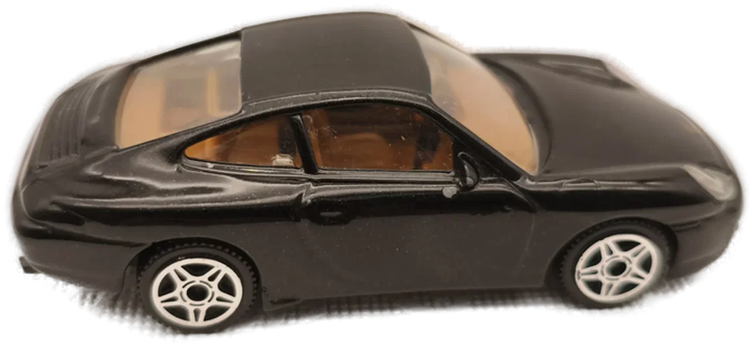 Burago, Modellauto Porsche 911 Carrera, M: 1:43 - Bild 1