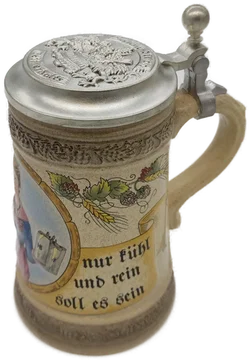 GERZ Steinzeug-Bierkrug in Originalverpackung - Bild 5