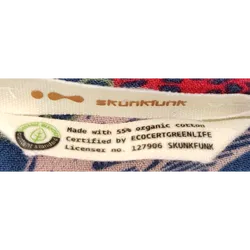 skunkfunk Damenrock gemustert - ca. Gr. 38 - Bild 3