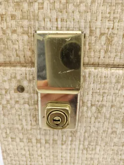 Vintage Kassetten-Tasche / Aufbewahrungsbox  - Bild 2