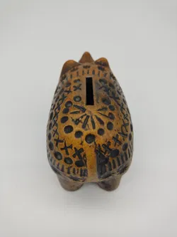 Nashorn Spardose, 1960er - Bild 3