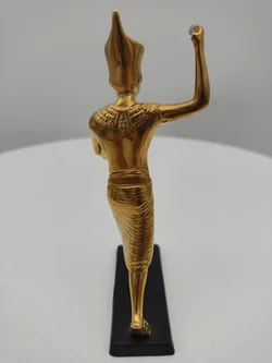 Goldene Harpooner Porzellan & Zertifikat von Franklin Mint | Mit abgebrochenen Speer - Bild 3