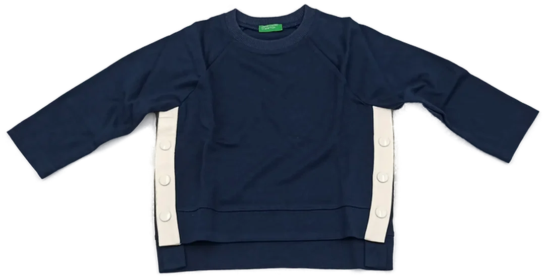 United Colors of Benetton Kindershirt dunkelblau Gr. 2Y - Bild 4