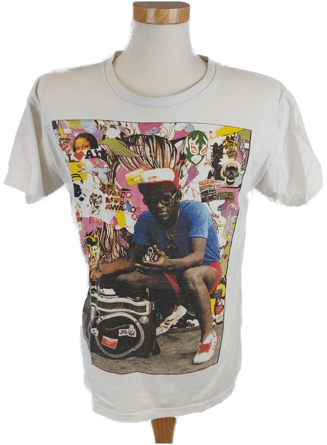 ARAINA Herrenkurzarm T-Shirt weiß - Gr.50 - Bild 4