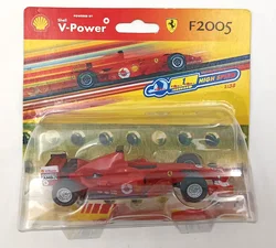 Hot Wheels Shell V-Power Ferrari F2005 Modellauto Maßstab 1:38 (OVP) – Vorschau 2