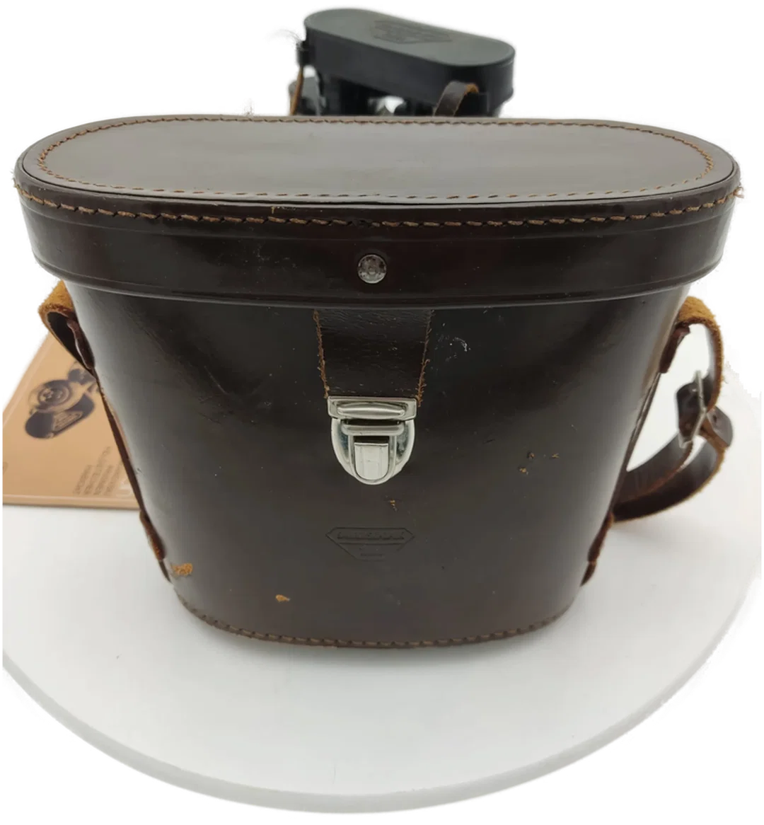 Swarovski Optik Tirol Fernglas Habicht 7x42, mit original Koffertasche und Papieren, 1973 – Bild 14