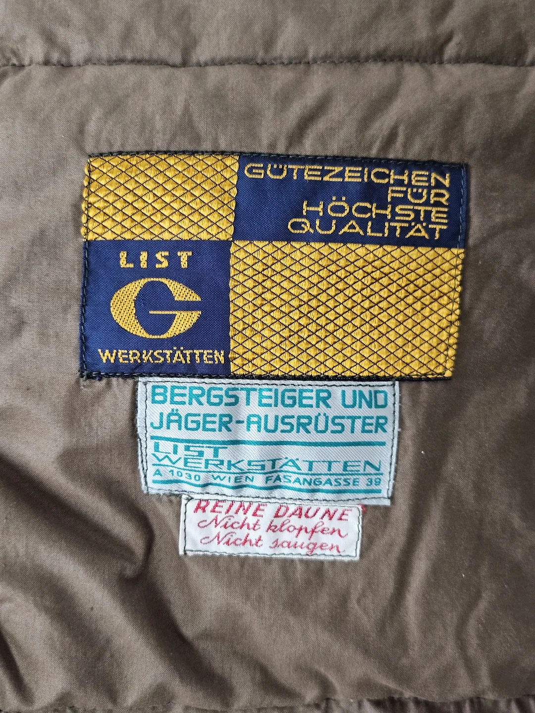 LIST WERKSTÄTTEN - Vintage Ansitzsack  – Bild 12