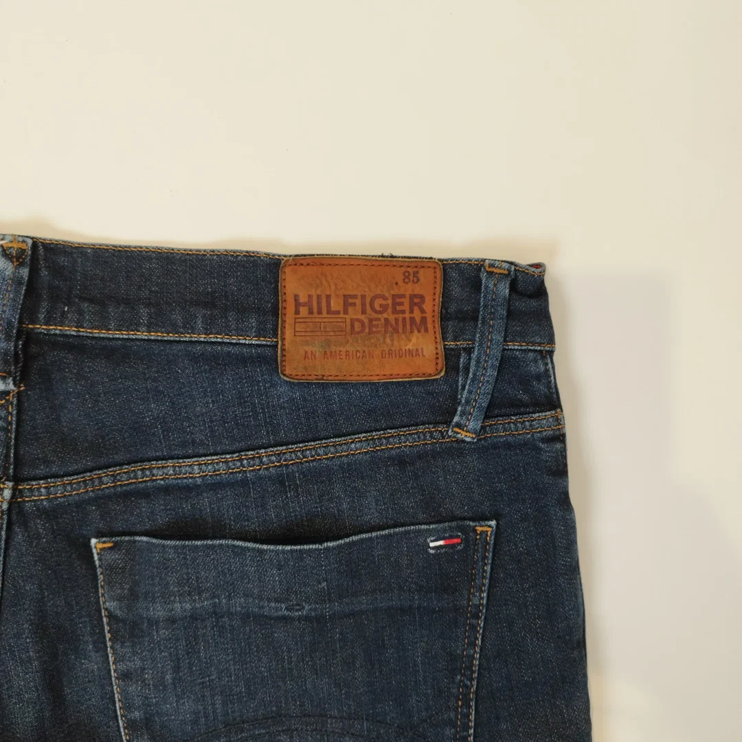 Herren Jeans Hilfiger Denim Unifarben W36 L30 | Zeitloser Klassiker – Bild 3