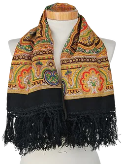 Damen Halstuch mit Ornamenten- multicolor - Bild 2