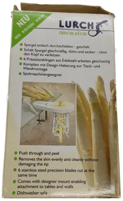 LURCH Spargelschäler mit 6 Präzisionsklingen - Bild 3