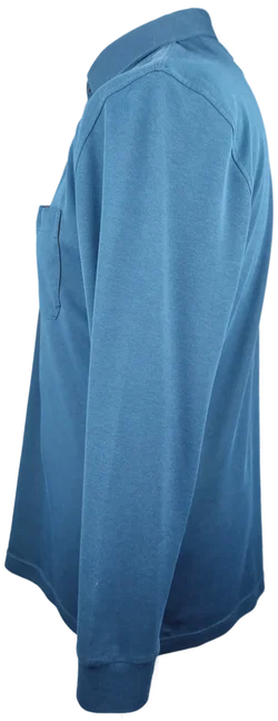 Charles Vögele Langarm-Poloshirt L | Clean-Design – Vorschau 2