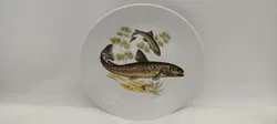 Bavaria Porzellan Teller – 3 Stück mit stilvollem Fischmotiv, sehr gut erhalten - Bild 3