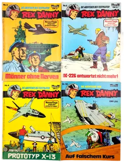 Bastei Die Abenteuer des Testpiloten Rex Danny Neuauflage - Band 2/3/4/19/23/26/27 - Bild 2